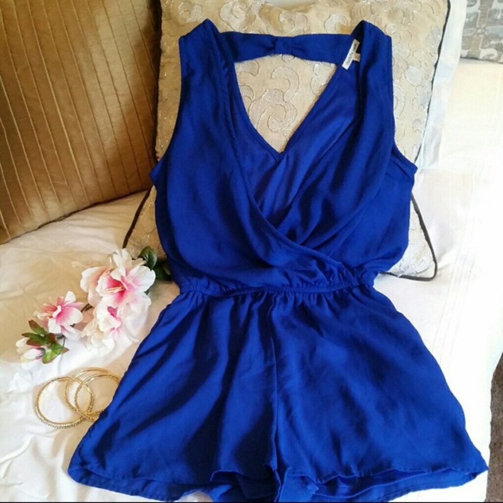 Royal Blue Romper